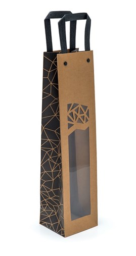 Torba 1 WINO Z OKNEM 95x91x385mm Ecru-Noir