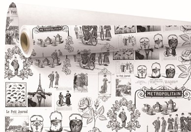 Papier ozdobny MÉTROPOLITAIN, 69cm/50m