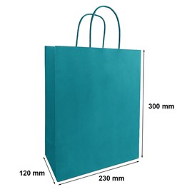 Torba 230x120x300 / PEACOCK BLUE