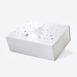 Pudełko Magnetyczne Christmas Białe 600x440x200mm (zew) XXL