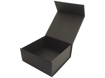 Pudełko Magnetyczne Czarne 200x200x90mm Pudełko Prezentowe Ozdobne