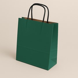 Torebki Papierowe Małe Zielone