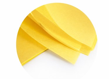 Bibuła 50x75 cm żółta 48 szt