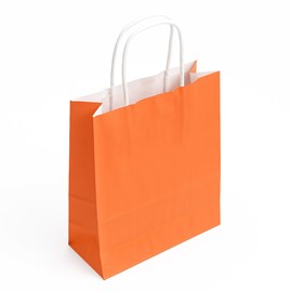 Torebka Papierowa Pomarańczowa