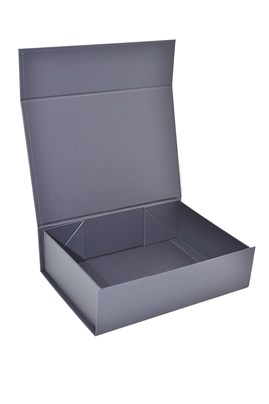 Pudełko Magnetyczne Grafitowe 250x180x70mm Pudełko Prezentowe Premium