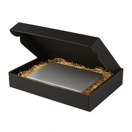 Karton Wykrojnikowy Ozdobny Czarny 300x200x50mm (zewnętrzny)