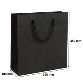 Elegancka Torba Na Prezenty Czarna