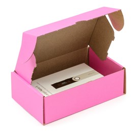 Kartony Wykrojnikowe 250x200x50mm Różowe, 10 sztuk