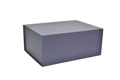 Pudełko Magnetyczne Grafitowe 330x330x150mm Opakowanie Prezentowe