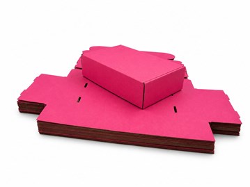 karton wykrojnikowy różowy 240x170x70 mm 25 sztuk
