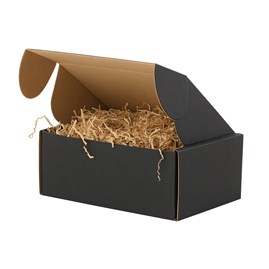 pudełko fasonowe czarne, karton 365x205x155, opakowanie karton prezentowy, karton premium
