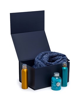 Pudełko Magnetyczne Grafitowe 350x250x180mm Ozdobne Pudełko Prezentowe