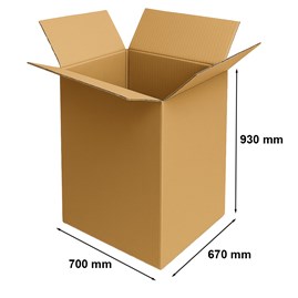 Karton klapowy producent 700x670x930mm