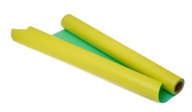 Papier Pakowy Kraft Zielono-Żółty 70cm-25m 60g