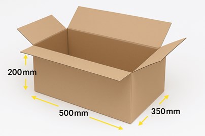 duży karton klapowy