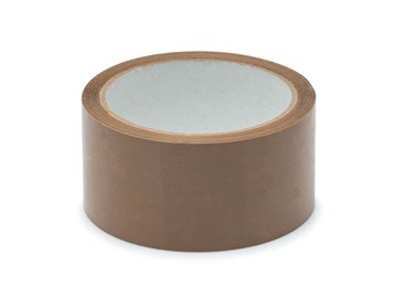 Taśma akrylowa brązowa do pakowania kartonów