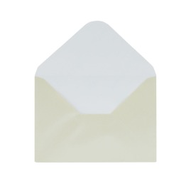 Koperty ślubne C5 Teksturowane Kość 120g 50szt