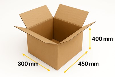 Karton klapowy 450 x 300 x 400 mm