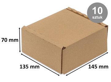 Pakiet - Karton wykr. 145x135x70mm - 10 szt