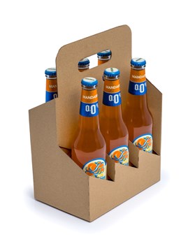 Karton na 6 piw skrzynka 140x210x310mm pudełko