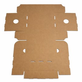 Karton wykrojnikowy na buty 340x240x140 mm FEFCO 418