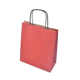 Pakiet - Torba papierowa na prezent 180x80x225 / CZERWONA 10 szt