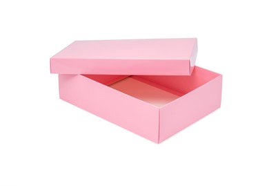 pudełko laminowane różowe
