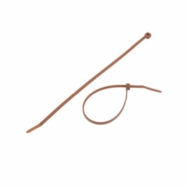 brązowe opaski zaciskowe