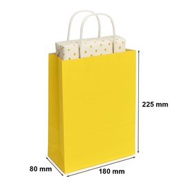 Torba Na Upominek Żółta 