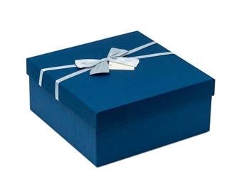 Zestaw Pudełek - Granat ze srebrem 70-29 (4 szt.)