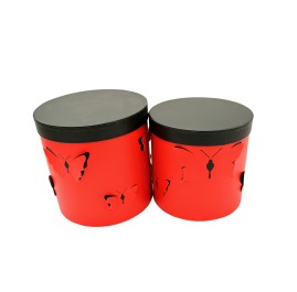 Zestaw pudełek okrągłych