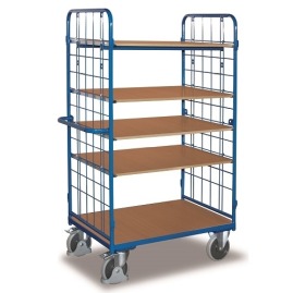 wózek transportowy z półkami