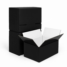 Pakiet - Karton Klap. 200x150x100mm Czarny 100szt