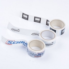 Taśma pakowa z logo firmy Solvent 3 kolory 360szt.