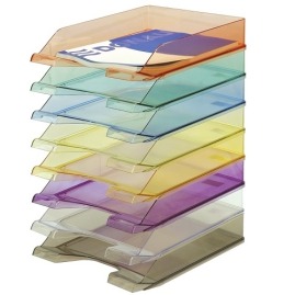 Szuflada na biurko Donau 346x254x60 transp.