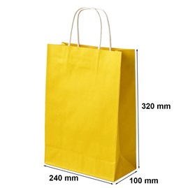 Torby Upominkowe Żółte