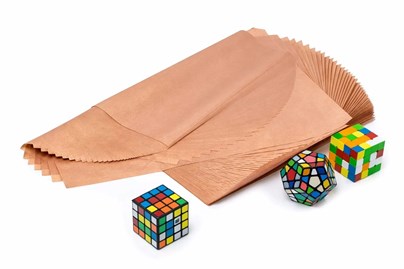 Bibuła gładka gold rose różowe złoto 50x70 cm 100 arkuszy