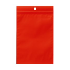 Torebka strunowa  60x80mm 50um 50 szt. CZERWONA