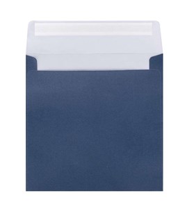 Koperty KwadratoweK4 HK / Perłowe Granatowe /40-22/