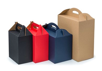 Pudełko z uchwytem F217 190x130x220mm czarne