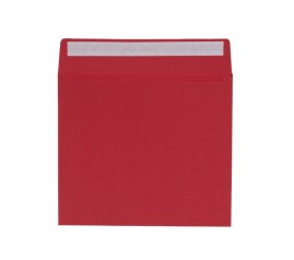 Galaktyczna czerwień kopert doda Waszym upominkom wysokiej elegancji 