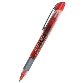 Cienkopis czerwony kulkowy Q-Connect 0,5mm