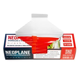Woreczki z suwakiem Neoplane 200x200mm 16 sztuk