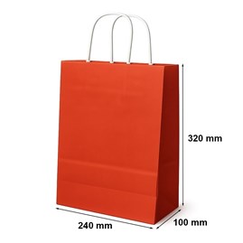 Torba Na Prezent Świąteczny Czerwona 