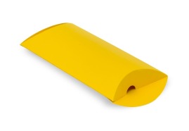 żółte pudełko z tektury