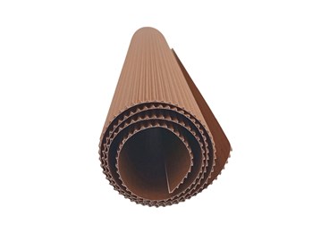 Tektura Falista Ozdobna Brązowa B2 50x70 TF-763