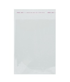 Torebki celofanowe z klejem 10x30+2,5cm 100szt