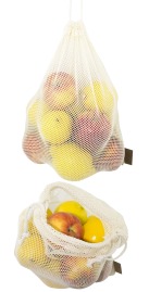 Siatka a zakupy bawełniana