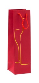 elegancka torebka na wino