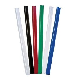 Listwy zaciskowe 10mmx297mm 100k. czarne 10szt